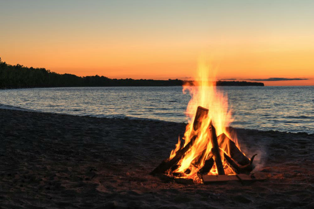Beach Bonfires